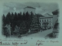 Mesnička ulica, razglednica je putovala 1900. godine